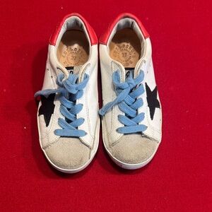 Kids White and Red Golden Goose